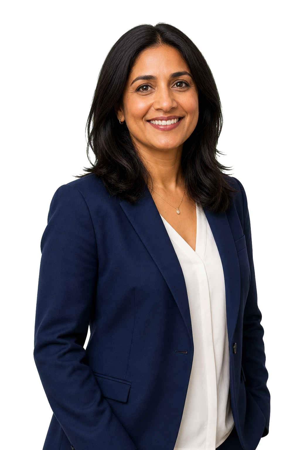 Fictional candidate Maya Singh